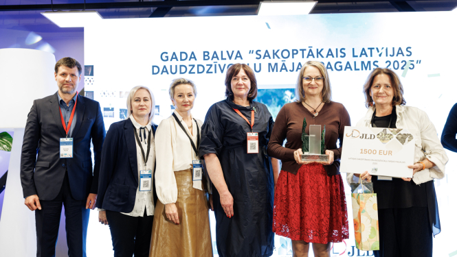 Latvijas sakoptākā pagalma konkursā šogad triumfē Ogres novads un pilsēta