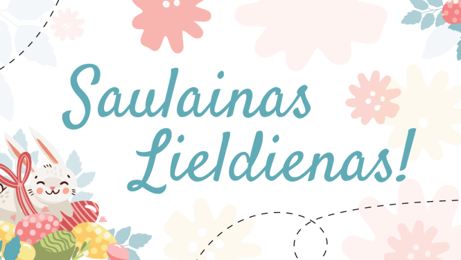 Lieldienu apsveikums 2025