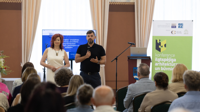 4. septembrī sanatorijā OGRE norisinājās konference “Ilgtspējība arhitektūrā, būvniecībā, dizainā 2025”