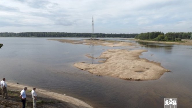 Jālikvidē sanesumi Daugavā