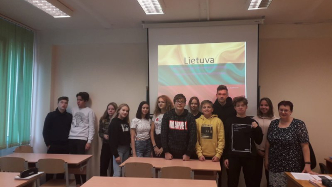 Baltu literatūras nedēļa Jaunogres vidusskolā