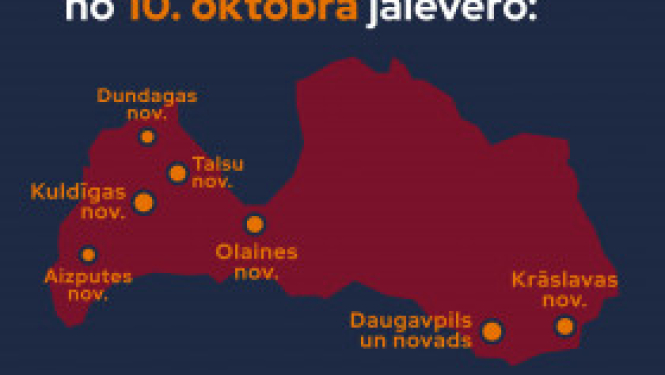 Covid-19 izplatības mazināšanai nosaka stingrākus ierobežojumus