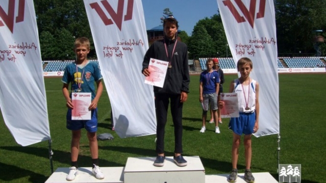 Mūsu vieglatlētiem četras medaļas Latvijas čempionātā
