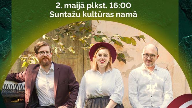 02.05.2025 plkst. 16:00 Suntažu kultūras namā Latvijas Republikas Neatkarības atjaunošanas 35. gadadienai veltīts svētku koncerts ‘’LOKS’’, dueta  Mediante un ģitārista Indara Grasberga izpildījumā.