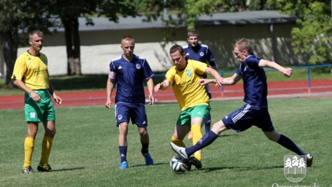 FK "Ogre" izcīna ceturto uzvaru