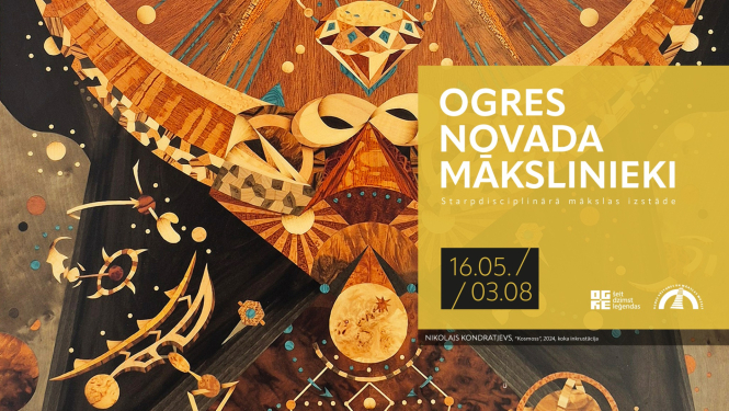 Starpdisciplinārā mākslas izstāde "Ogres novada mākslinieki"