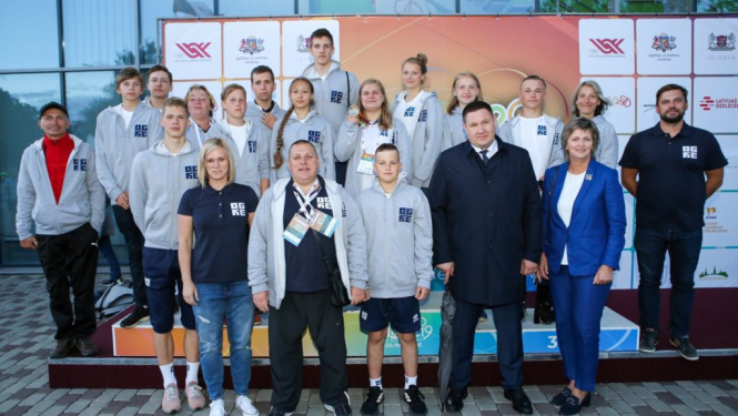 Ogres novada sportistiem medaļas Jaunatnes Olimpiādē