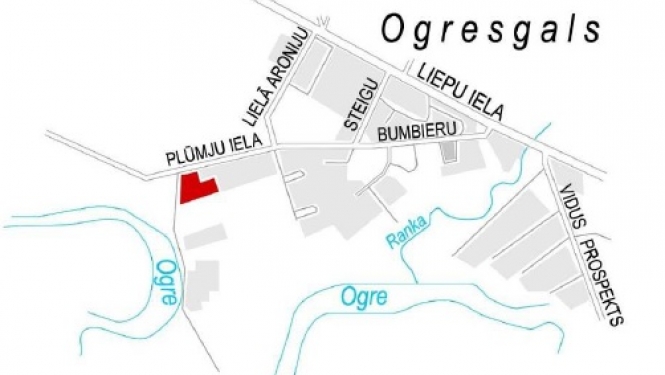 Paziņojums par publisko apspriešanu Plūmju ielā 9, Ogresgalā