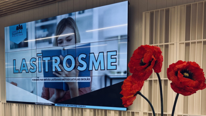 Konference "Lasītrosme: forums par brīvās lasīšanas metodi Latvijas skolās" 