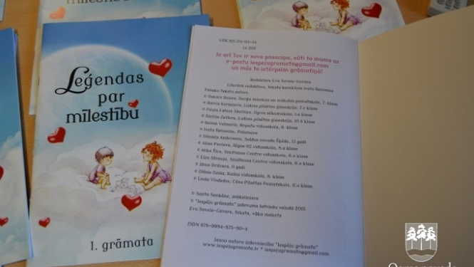 Ogres sākumskolas skolnieces pasaka tiek izdota grāmatā