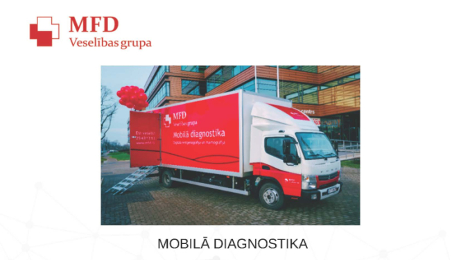 Mobilā diagnostika Lielvārdē