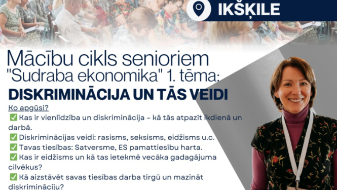 Mācību cikls senioriem "Sudraba ekonomika"