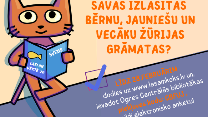 Līdz 28. februārim laiks lasīt un vērtēt