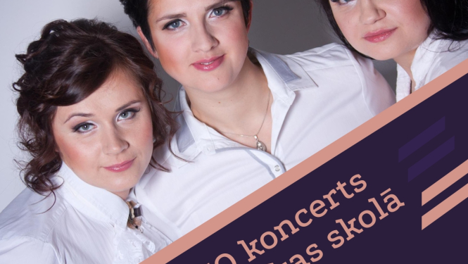 Ogres Mūzikas skolā uzstāsies NYX TRIO