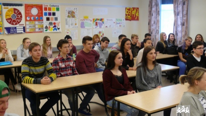 Ogres Valsts ģimnāzijas skolēnu aktivitātes zviedru zemē