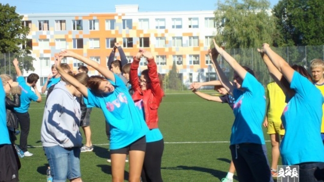 Sporta diena Ogres Valsts ģimnāzijā