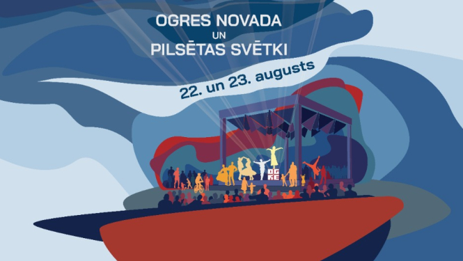 Ogres pilsētas svētki 2025_svētku baneris