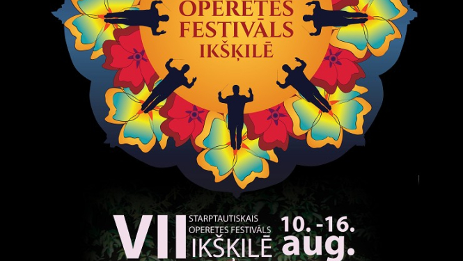 Operetes festivāls Ikšķilē no 2025. gada 10. līdz 16. augustam