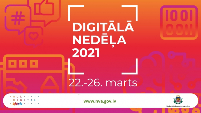 NVA ielūdz uz Digitālās nedēļas pasākumiem