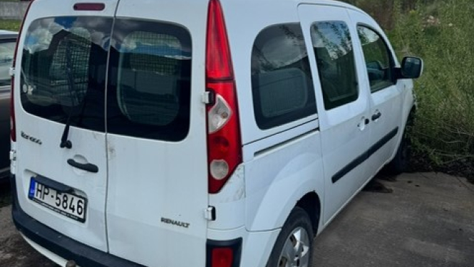 Kustamās mantas - automašīnas Renault Kangoo ar valsts reģistrācijas numuru HP5846 otrā atsavināšanas izsole