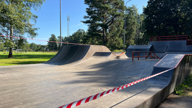 Ikšķiles skeitparks šobrīd ir īslaicīgi slēgts