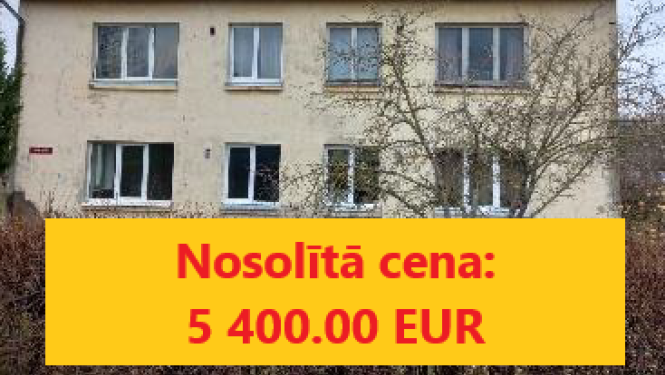 Izsoles rezultāts: īpašums "Sprīdīši" Lēdmanē nosolīts par 5 400 eiro
