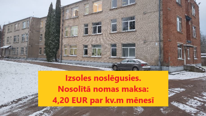 Izsoles rezultāts - Suntažu internātskola