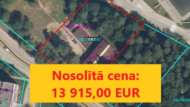 Izsoles rezultāts: īpašums Tīnužu ielā 8-1 Ogrē nosolīts par 13 915 eiro