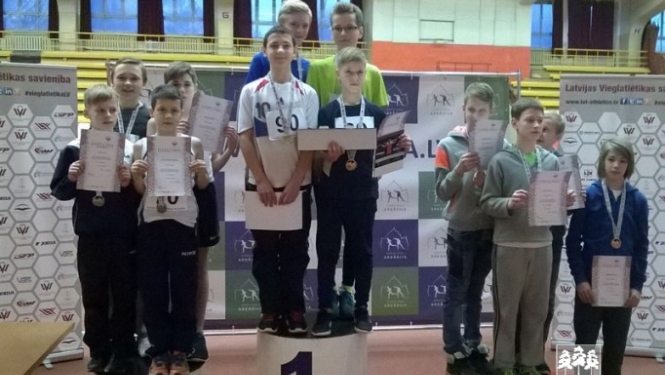 Ogres un Madlienas vieglatlētiem piecas Latvijas čempionāta medaļas