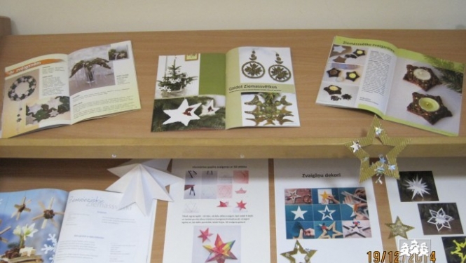 Zvaigznes iemirdzas bibliotēkā