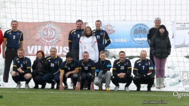 „FK Ogre” futbolisti Lietuvā