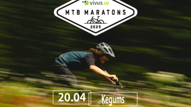 MRB maratons Ķegumā 20. aprīlī plkst. 10.00
