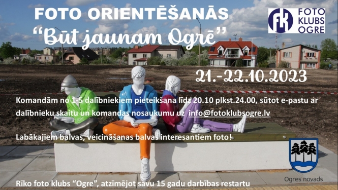 Foto orientēšanās Ogrē