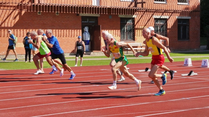 Aivaram Puriņam K65+ grupā zelta medaļa diska mešanā (27,96 m), sudraba medaļa 100 m sprintā (14,52 sek.) un bronzas medaļa šķēpa mešanā (27,98 m).