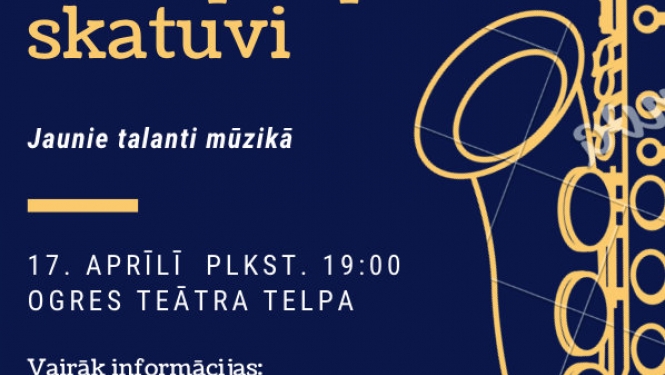 Džeza koncerts “Ar sapni par skatuvi” pārcelts uz 17.aprīli