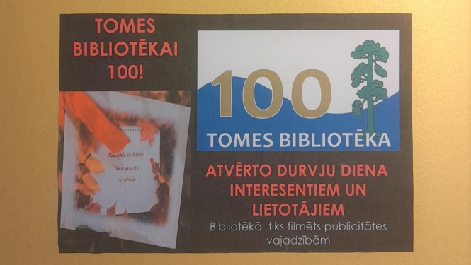 Tomes bibliotēkai 100