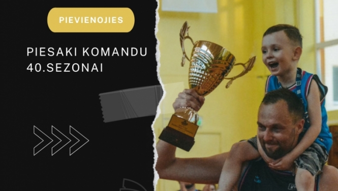 Piesaki savu komandu Ogres basketbola čempionātam!
