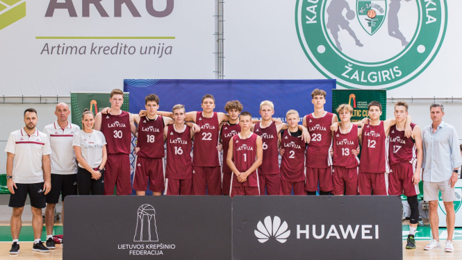 Ogres Basketbola skolas audzēkņi Latvijas jauniešu izlasēs