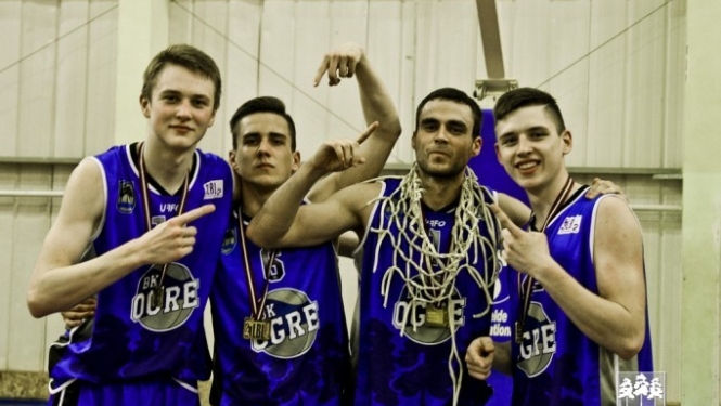 BK "Ogre" izcīna čempionu kausu