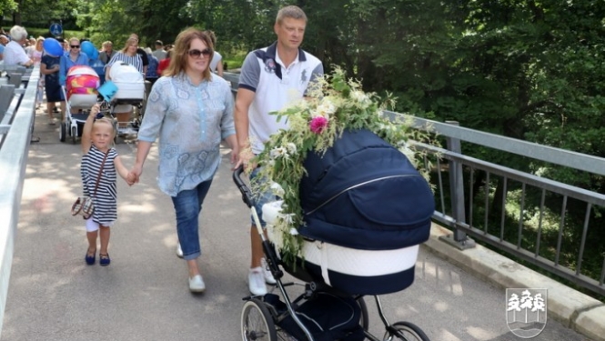 Pilsētas svētkos godina ģimenes
