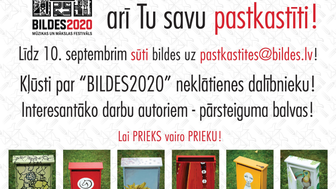 ApGLEZNO un noBILDĒ arī Tu savu pastkastīti!