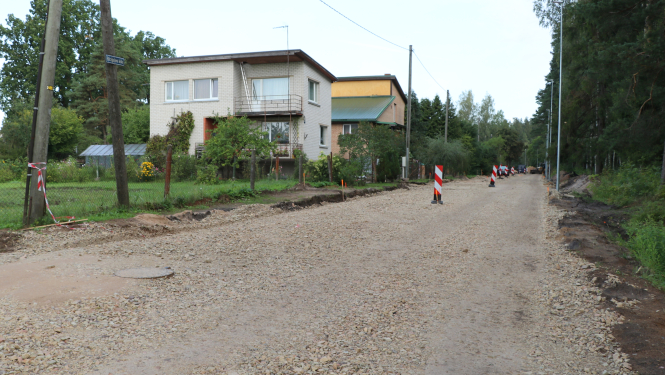 Aktuālie infrastruktūras sakārtošanas darbi novadā