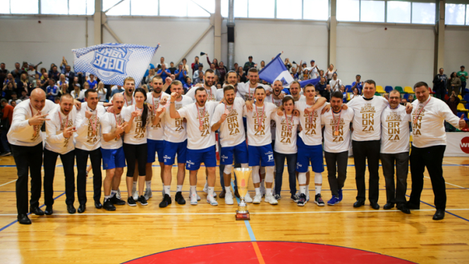 BK "Ogre" izcīna Latvijas Basketbola līgas bronzu