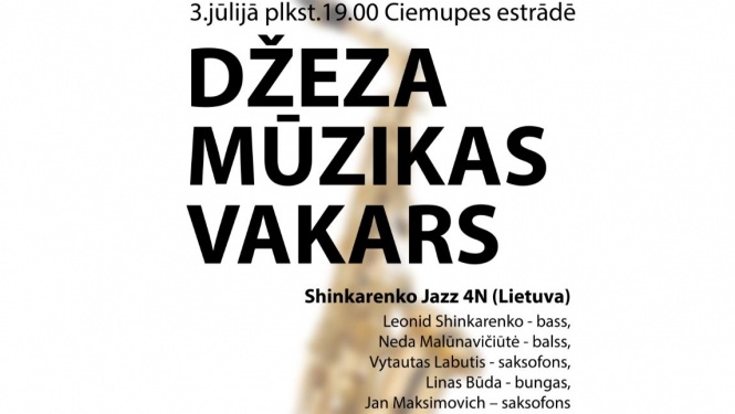 Koncerts Ciemupē