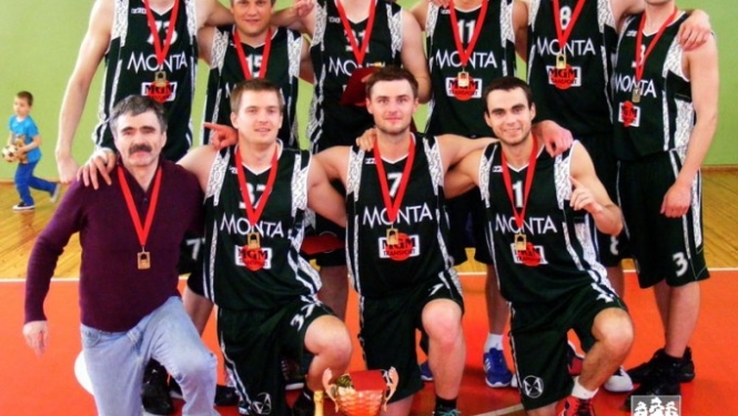 Basketbola čempionātā triumfē "Monta/MGM Transport"