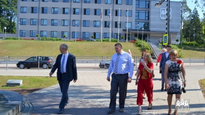 Ogrē viesojas kultūras ministre Dace Melbārde