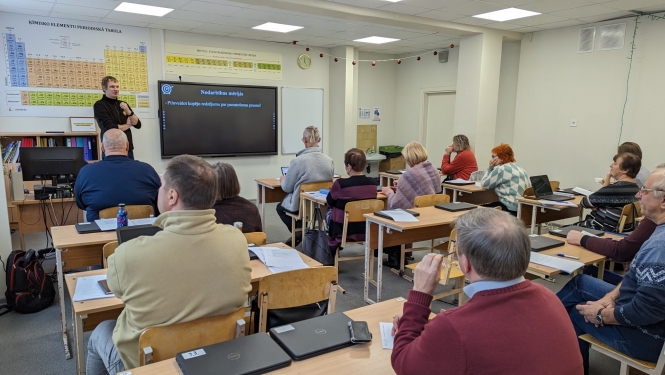 Dabaszinātņu jomas metodiskais darbs novadā