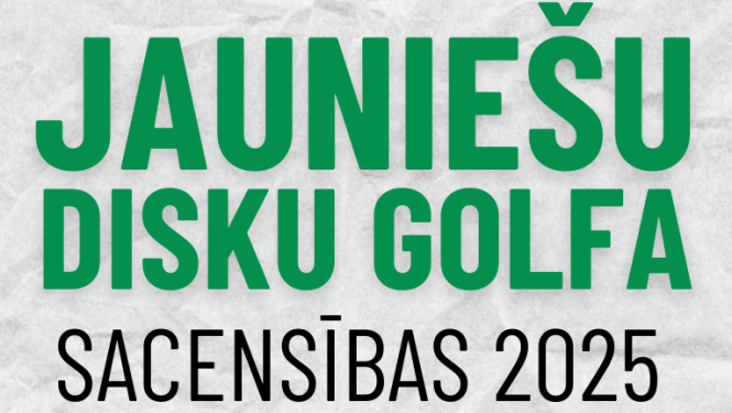 Jauniešu sacensības disku golfā