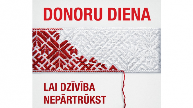 Donoru dienas plakāts 