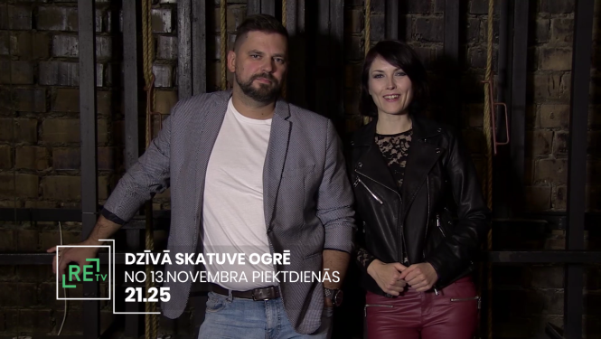 Arī decembrī un janvārī TV ekrānos raidījums DZĪVĀ SKATUVE OGRĒ
